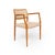 Niels Moller Vintage Niels Otto Møller #65 Arm Chairs in Solid Teak Set of 6 For Sale - Image 4 of 8