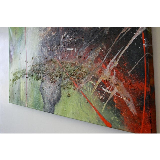 MS, The Alli-Gate Diptych, 2021, Acrylic on Canvases, Set of 2 For Sale - Image 11 of 15