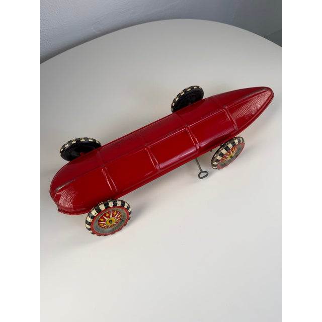 Metal American Boat Tail Racer by Louis Marx, 1930s For Sale - Image 7 of 10