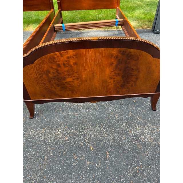 Berkey & Gay Vintage Pair of Twin Beds by Berkey and Gay For Sale - Image 4 of 11