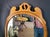 1930s Light Maple Wall Mirror Arched Wood Hanging Decorative Mirror For Sale - Image 10 of 10