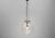 Exceptional & large mid century modern glass pendant lamp, 1960s fully functional. four e14 sockets and one e27 socket....