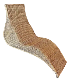 Karl Malmvall for Ikea 'Karlskorna' Rattan Lounger 1990s