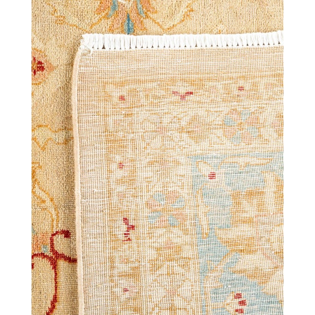 2000 - 2009 Ottoman, One-of-a-Kind Hand-Knotted Area Rug - Beige, 9' 2" x 11' 6" For Sale - Image 5 of 8