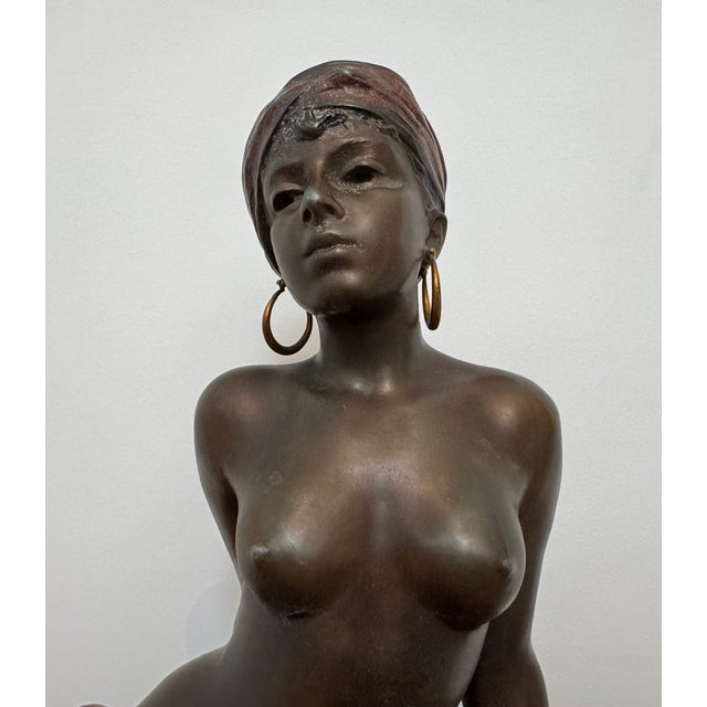 Emmanuel Villanis, Nude L Esclave, 19th Century, Bronze For Sale - Image 13 of 17