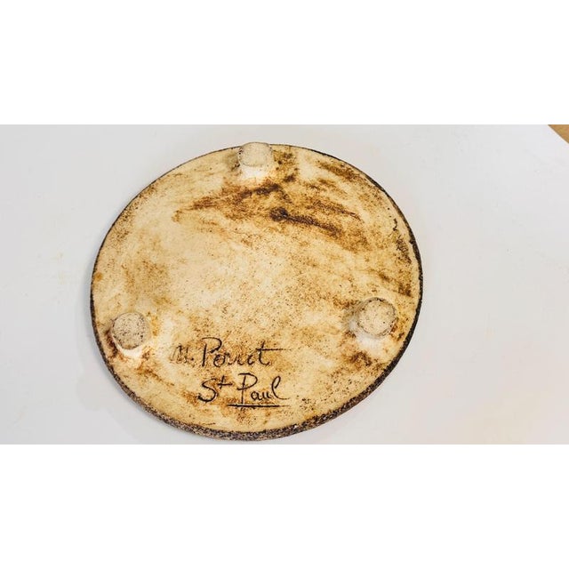 Ceramic Table Centerpiece by Perret, Saint-Paul, 1970s For Sale - Image 3 of 11