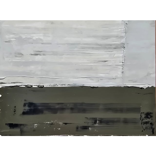 2020s Framed Contemporary Natural Color Palette Abstract Landscape Painting / Color Field / Earth Tones For Sale - Image 5 of 9