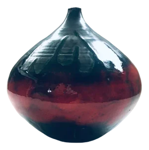 Vintage Rigo Ceramic Art Vase, Belgium, 1960s