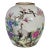 Vintage Chinese Famille Rose "Cranes & Peonies" Jar With Marchant London Label For Sale
