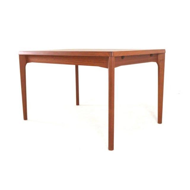 Rectangular Extendable Dining Table by Henning Kjaernulf for Vejle For Sale - Image 10 of 15