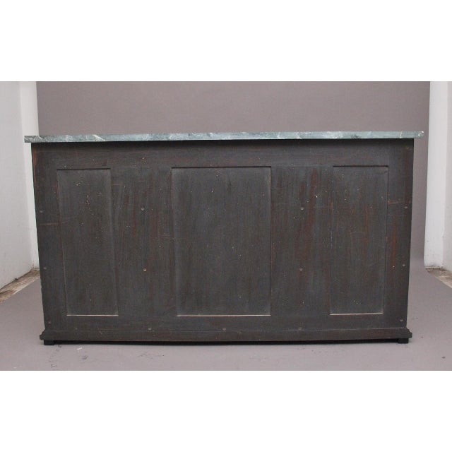 Vintage Chinoiserie Cabinet with Marble Top, 1920 For Sale - Image 15 of 18