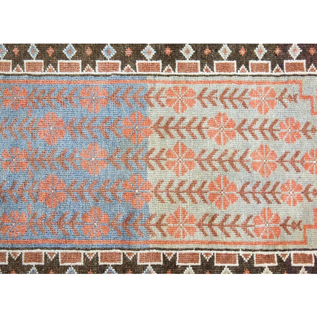 Blue Early 20th Century Baluch Prayer Rug For Sale - Image 8 of 17