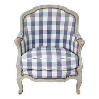 19th Century French Bergere For Sale