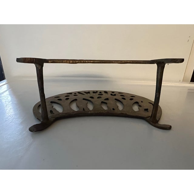 Brass Mid 20th Century Brass Matzah or Napkins Holder From Israel For Sale - Image 8 of 9