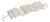 Biche de Bere Paris Brutalist Silver Plate Link Bracelet For Sale