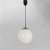 Mid-Century Modern Mid-Century Italian Round White Glass Pendant, 1950s For Sale - Image 3 of 13