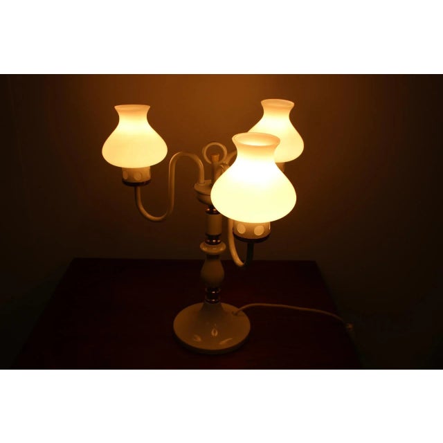 1970s Mid-Century Table Lamp from Drukov, 1970s For Sale - Image 5 of 8