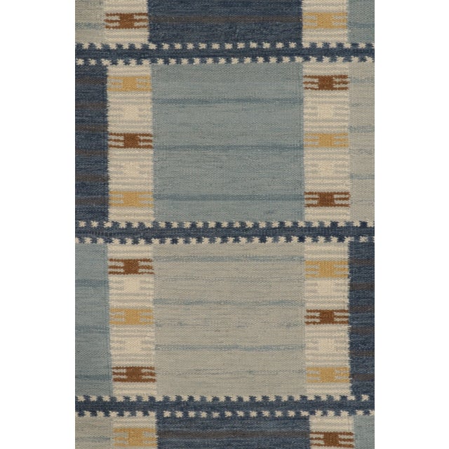 Oversized Contemporary Scandinavian Style Geometric Wool Rug by Rug & Kilim, India For Sale In New York - Image 6 of 10