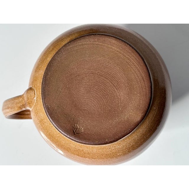 Modernist Studio Ceramic Art Jug Vase from Helma Klett, Germany, 1950s For Sale - Image 11 of 13