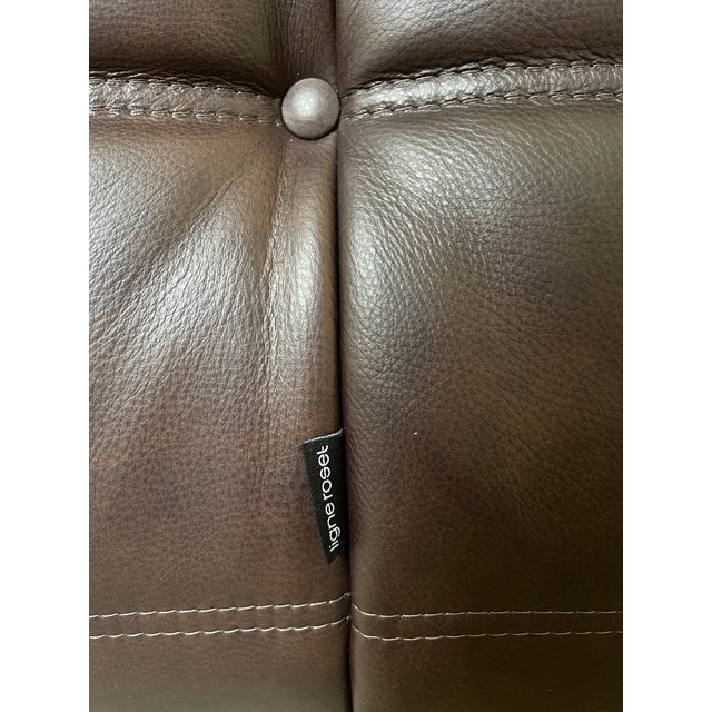 Brown Togo Sofas in Leather from Ligne Roset, 2023, Set of 2 For Sale - Image 8 of 10