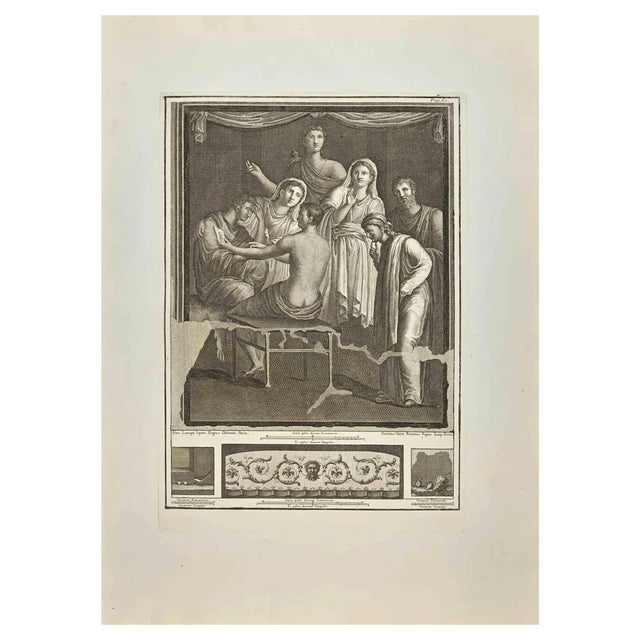 Nicola Vanni, Rhetoric In The Roman Empire, Etching, 18th Century For Sale