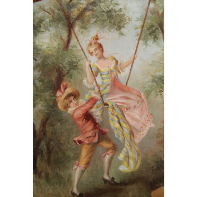 Antique French Louis XV Style Walnut Fire Screen For Sale In Philadelphia - Image 6 of 12