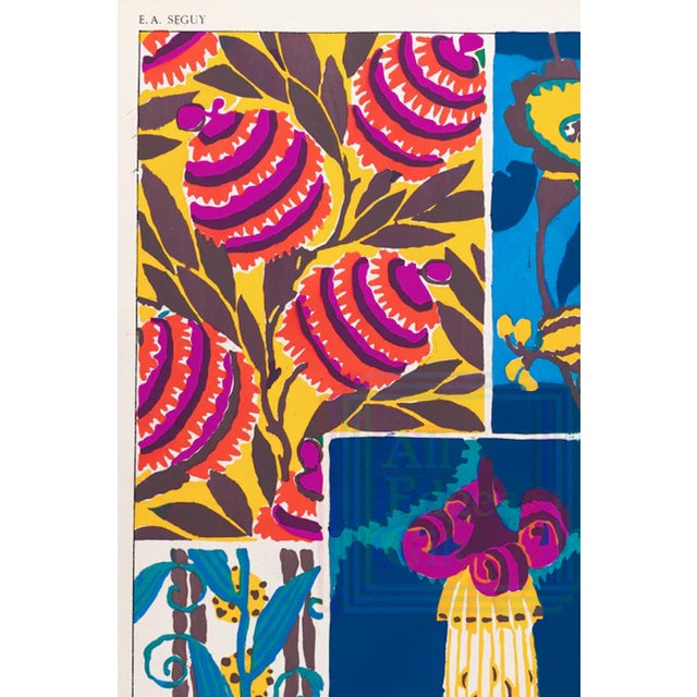 All Edges Gilt's edition of Séguy's Suggestions pour Étoffes et Tapis (Suggestions for Stuffs and Carpets) Plate 14 E. A....
