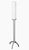 Vintage Floor Lamp in Glass and Metal, 1980s For Sale - Image 11 of 11