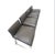 Set of 4 grey leather counter stools with nailhead trim. White legs. Brand new condition!! Size is 32H X 20.5DX 20W X...