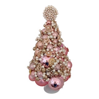Vintage Christmas Ornament Jewelry Brooch Tree For Sale