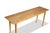 Mid-Century Modern Late 20th Century Signed Custom Bird’s-Eye Maple Console Table With Ebony Exposed Joinery For Sale - Image 3 of 11