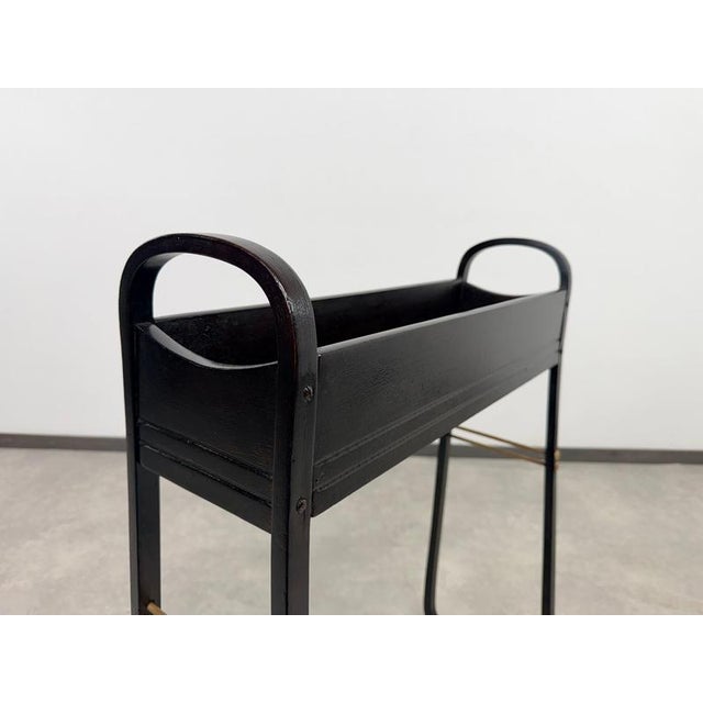 Wood Vienna Secession Bentwood No. 9582 Jardinière by Otto Wagner for Thonet, 1905 For Sale - Image 7 of 14