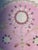 Sea Shell Round Wall Panel Pink Rose Designed by Elia For Sale In Miami - Image 6 of 7