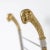 Mid-Century Modern Maison Jansen Polished Brass & Steel Ram Head Magazine Rack/Holder For Sale - Image 3 of 10