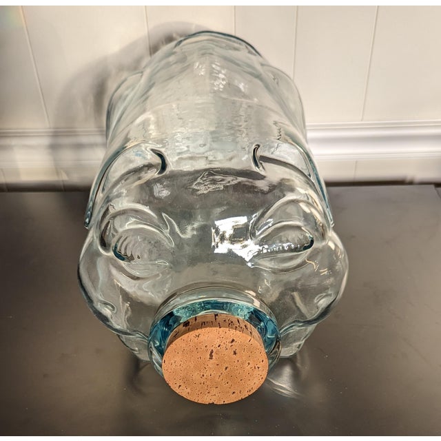 American 1970s Large Glass Pig Terrarium For Sale - Image 3 of 6