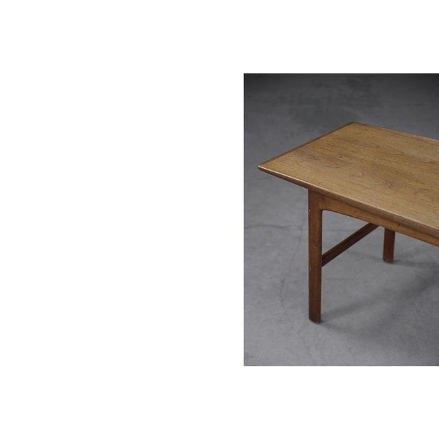 Mid-Century Modern Modern Scandinavian Teak Coffee Table, 1950s For Sale - Image 3 of 12