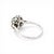 Metal Late 20th Century Mellerio Platinum Daisy Ring - 1ct Natural Emerald & Diamonds - Signed, Size 8.5 For Sale - Image 7 of 10