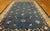 1900s Blue Traditional Floral Deco Antique Peking Chinese Knotted Wool Rug For Sale - Image 10 of 10