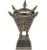 Vintage highly crafted, engraved and detailed Moroccan incense burner. Constructed of solid metal and hand-engraved with...