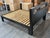 2010s Queen Size West Elm Low Cut Out Bedframe For Sale - Image 5 of 12
