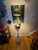 Beige Mid 20th Century Hollywood Regency Chinoiserie Reticulated Ceramic & Dual Dragon Floor Lamp For Sale - Image 8 of 12