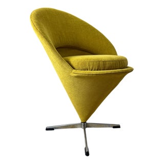 Yellow Cone Chair by Verner Panton For Sale
