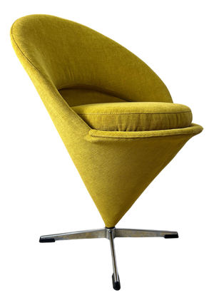 Yellow Cone Chair by Verner Panton