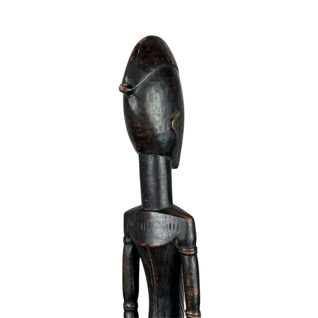 Wood Cenefo Tribal Figure, 1920s-1940s For Sale - Image 7 of 9
