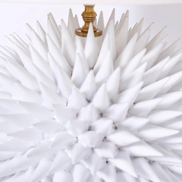 Mid-Century Modern Modern Spike Table Lamps - A Pair For Sale - Image 3 of 6