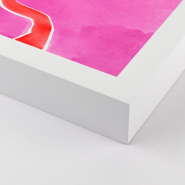 DESCRIPTION: Double Vision by Kate Roebuck in White Framed Paper, XS Art Print SPECIFICATIONS: Type: Framed Paper. Framed...