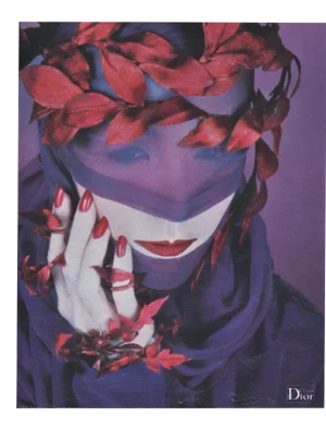 1976 Christian Dior Makeup Print-REDs
