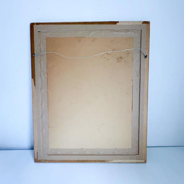 Sculpture Materials 1950s Suburban Street Scene, Mixed Media on Board Landscape Painting For Sale - Image 7 of 8