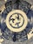 Antique Blue and White 17" Wide Fuyode Plate - Circa 1830 For Sale - Image 12 of 17