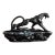 Vintage Black Panther Ceramic Tv Lamp Base Planter – Mid Century Modern Hollywood Regency Decor For Sale